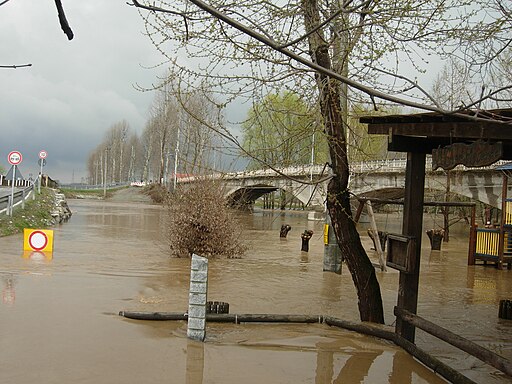 Alluvione Cardè 2 Aprile 2009
