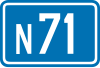 Image illustrative de l’article Route nationale 71 (Belgique)