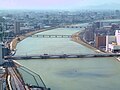 Bandai-broen over Shinano i Niigata
