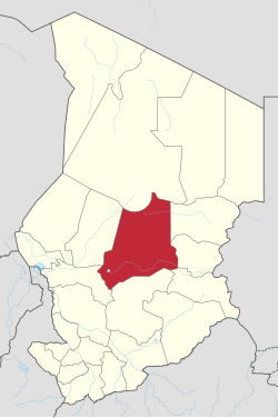 Ati is located in Chad