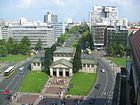 Wittenbergplatz mit U-Bahnhof in West-Ost-Richtung