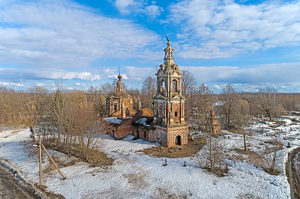 48. Церковь Спаса Преображения, Большое Село, Пронский район Автор — Ludvig14