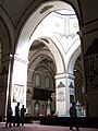 View of the center of the mosque, near the skylight
