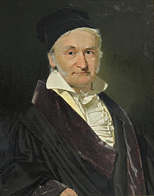 Carl Friedrich Gauss made major contributions to probabilistic methods leading to statistics. Carl Friedrich Gauss 1840 by Jensen.jpg