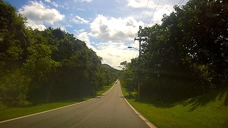 Puerto Rico Highway 150 in Caonillas Abajo
