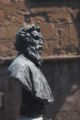 Bust ta' Benvenuto Cellini fuq Ponte Vecchio, Firenze.