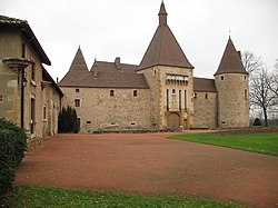 Skyline of Corcelles-en-Beaujolais