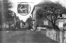 The road into Charette in 1907