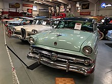 Classic cars in an American car museum Classics in museum.jpg