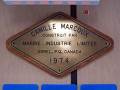 Plaque du constructeur