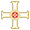 Gran Croce dell'Ordine pro merito - nastrino per uniforme ordinaria