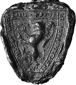 Печать Угрина Чака, 1274 год