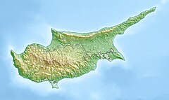 Τεχνητή Λίμνη Κούρη is located in Cyprus