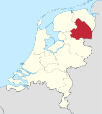 Ligking vaan Drenthe in Nederland