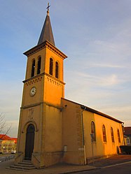 The church in Rurange-lès-Thionville