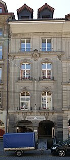חזות מבנה השגרירות הלוקסמבורגית בברן, בירת שווייץ