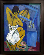 Ernst Ludwig Kirchner, Žena ispred zrcala, 1913.-1920.