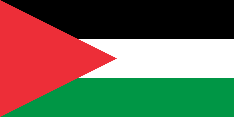 پرونده:Flag of Palestine - long triangle.svg