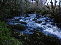 The Garnock's Waters near Glengarnock Castle
