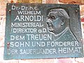 Gedenktafel Wilhelm Arnoldi (Initiator des Turmbaus)