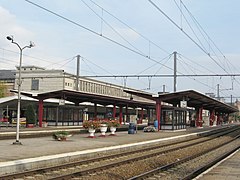 La gare de Hasselt.