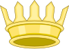 Heraldická vallary crown.svg