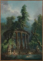 Miniatura para La piscina (Hubert Robert)