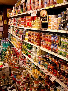 Import canned foods in Kobe