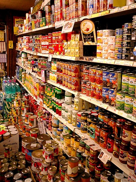 File:Import canned foods in Kobe.jpg