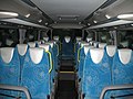 Wnętrze autobusu – widok na tył