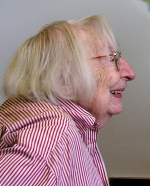 Jane Jacobs, 2004. Part of a picture of Jacobs...