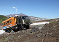 KamAZ-43105 on Kamchatka in the field (2010)