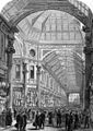 1881年の『イラストレイテド・ロンドン・ニュース』に描かれた市場の内部