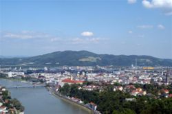Pogled na Linz