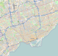 Mapa lokalizacyjna Toronto