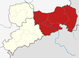 Distretto direttivo di Dresda – Localizzazione