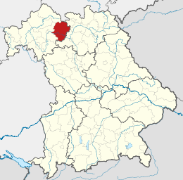 Circondario degli Haßberge – Localizzazione