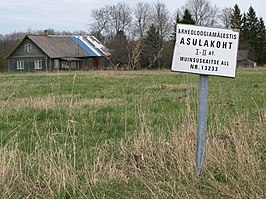 Plaats van een prehistorische nederzetting