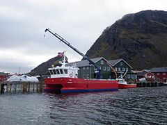 Servicefartøyet MS «Lunderøy» Foto: Don Palmer