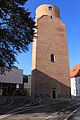 Der 2011 sanierte Lubwartturm in Bad Liebenwerda.