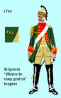 régiment Mestre de Camp Général dragons de 1763 à 1776