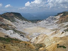 安達太良山、沼の平火口