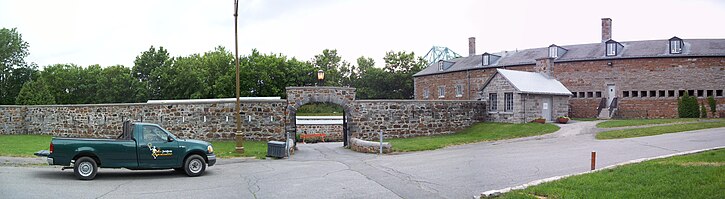 Entrée du musée Stewart de l'île Sainte-Hélène