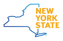 The base wordmark representing New York State and its agencies New York State wordmark.svg