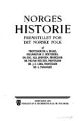 Alexander Bugge: Norges historie fremstillet for det norske folk I-2. Utgitt av Aschehoug i Kristiania 1910 og 1912. Klikk på bildene for å bla i bøkene eller laste dem ned som e-bøker. Kilde: Google Books