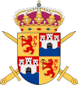 Coat of the arms of the Northern Småland Regiment (I 12/Fo 17) 1994–1998, Småland Regiment (I 12/Fo 17) 1998–2000 and the Northern Småland Group (Norra Smålandsgruppen) 2000–present.
