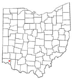 Location of Silverton, Ohio