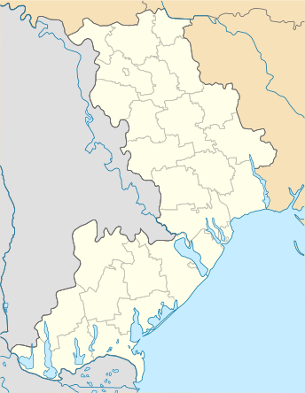Location map Украинэ Одессэ област