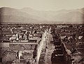 Panorama de Pompéi avec le mont Vésuve en arrière-plan (Pompéi), c. 1870, Mougins, © (MACM) Musée d'art classique de Mougins