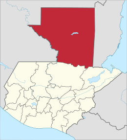 Petén – Localizzazione